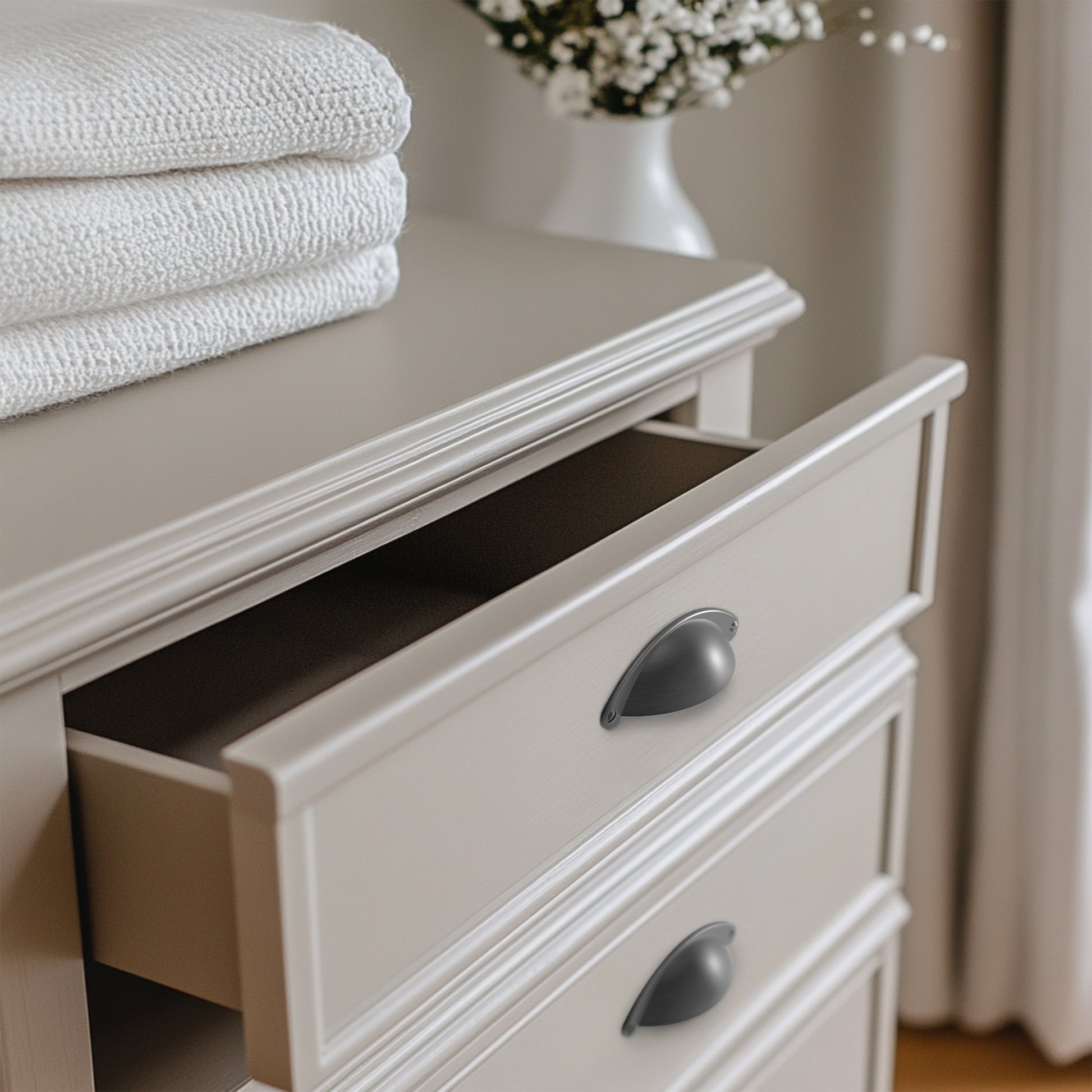 Classic Bin Cup Drawer Pull HESTIA HARDWARE
