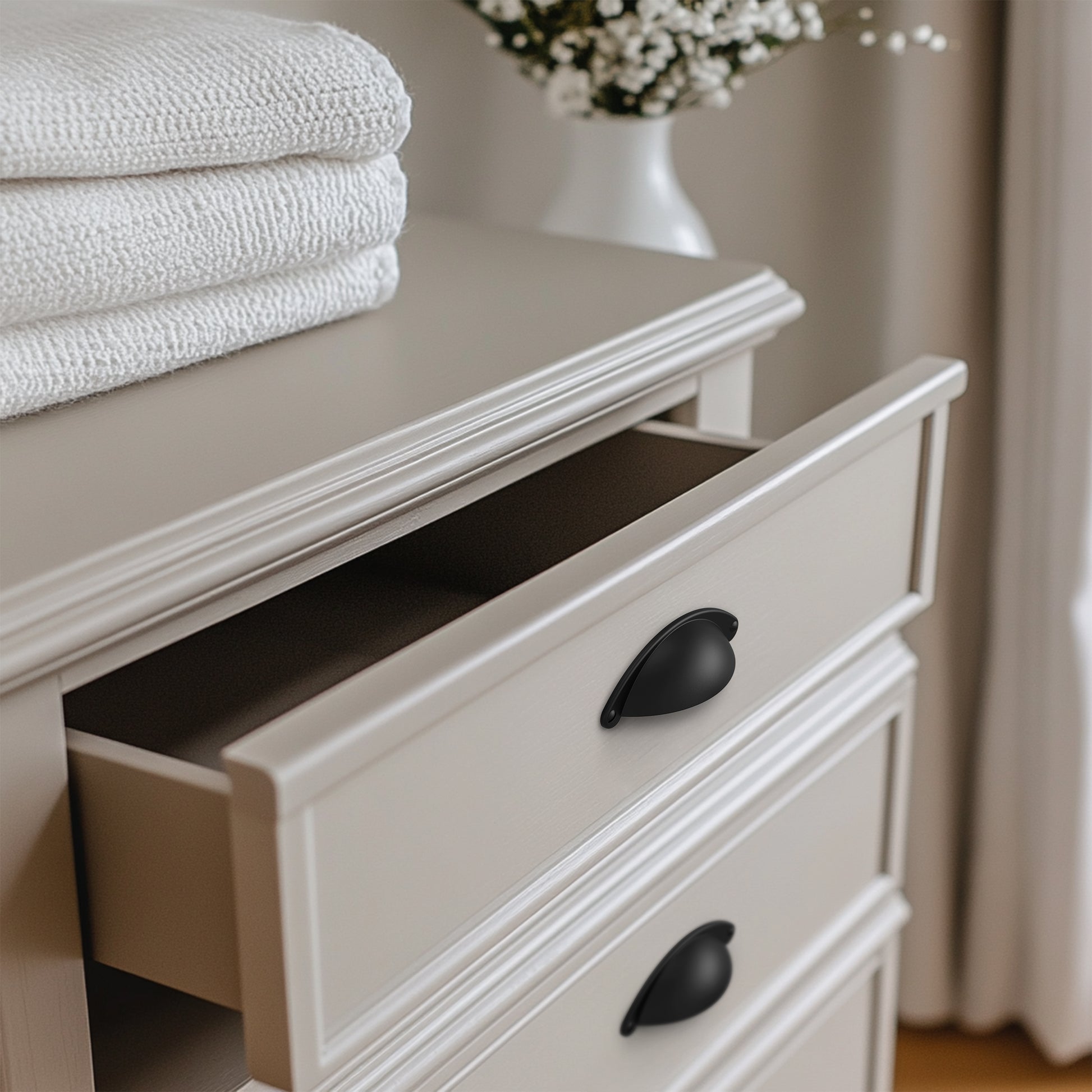 Classic Bin Cup Drawer Pull HESTIA HARDWARE