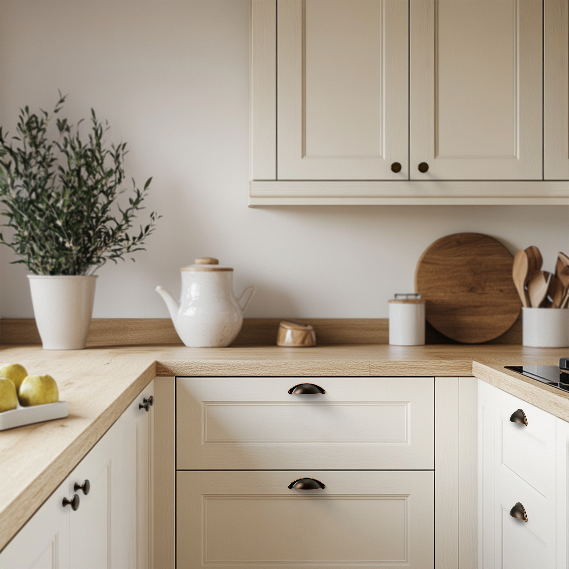 Classic Bin Cup Drawer Pull HESTIA HARDWARE