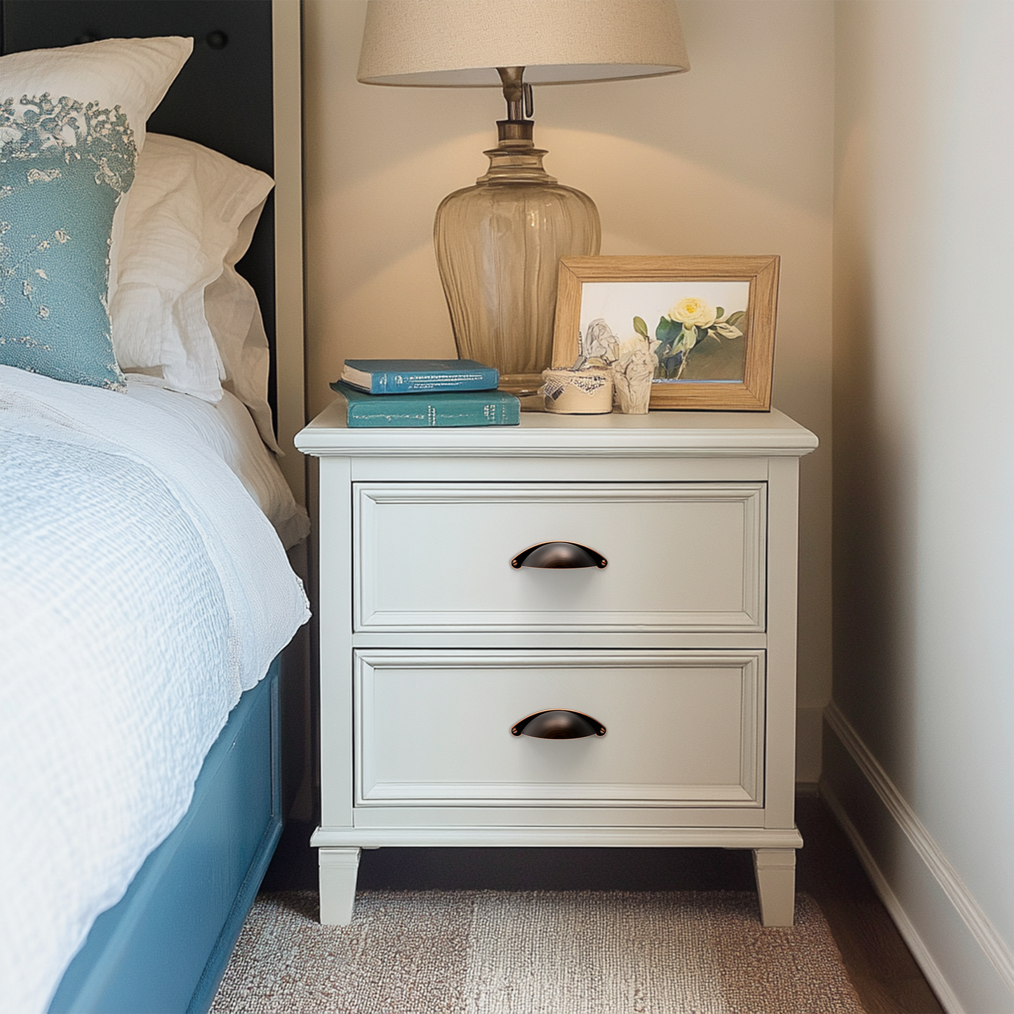 Classic Bin Cup Drawer Pull HESTIA HARDWARE
