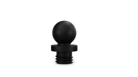 Ball Tip - Flat Black (US19) - 1 Piece Finsbury Hardware Ball Bearing Hinges