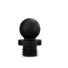 Ball Tip - Flat Black (US19) - 1 Piece Finsbury Hardware Ball Bearing Hinges