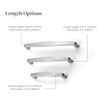 New Curved Modern Cabinet Bar Pulls